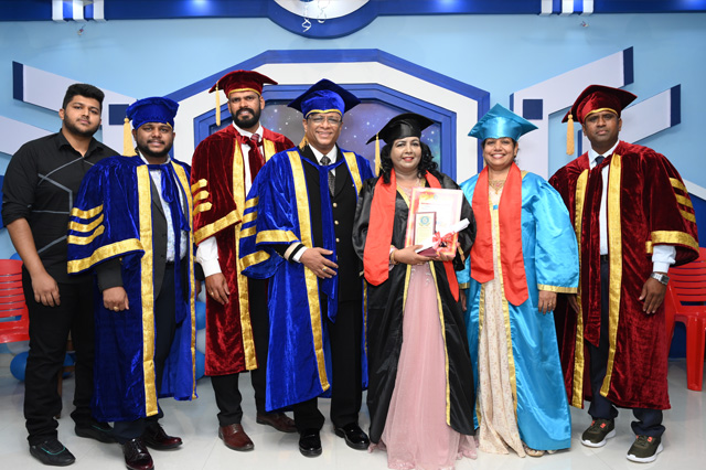 On Saturday, March 16th, 20 students from Grace Ministry Theological Bible College, Bangalore, which is associated with United Theological Research University, were awarded Certificates of B.Th by Bro Andrew Richard. 